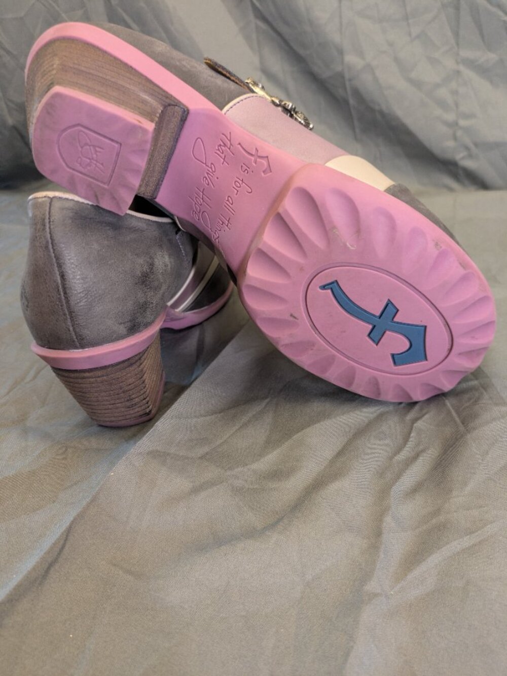 Fluevog Hopefuls Faith, Purple - Picture 5 of 7